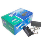 BINDER NUMERO 1 SIFAP NEGRO X 12 UNID