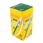 BOLIGRAFO BIC VERDE OPACO X 50 UNI PROMO