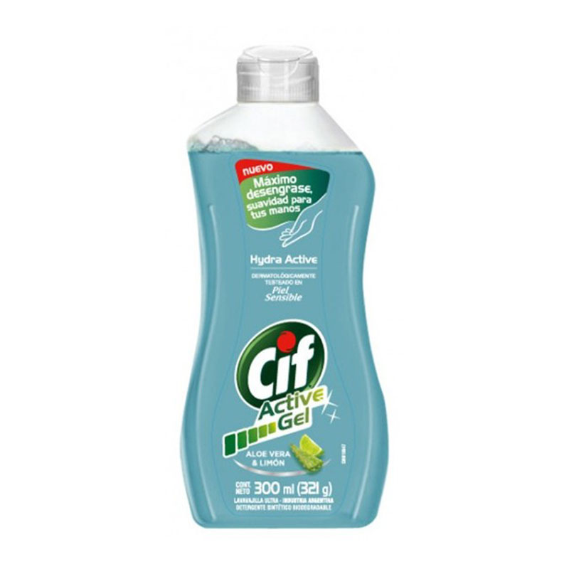 cif-activegel-300ml DETERGENTE CIF ACTIVE GEL 300CC - Imagen 1