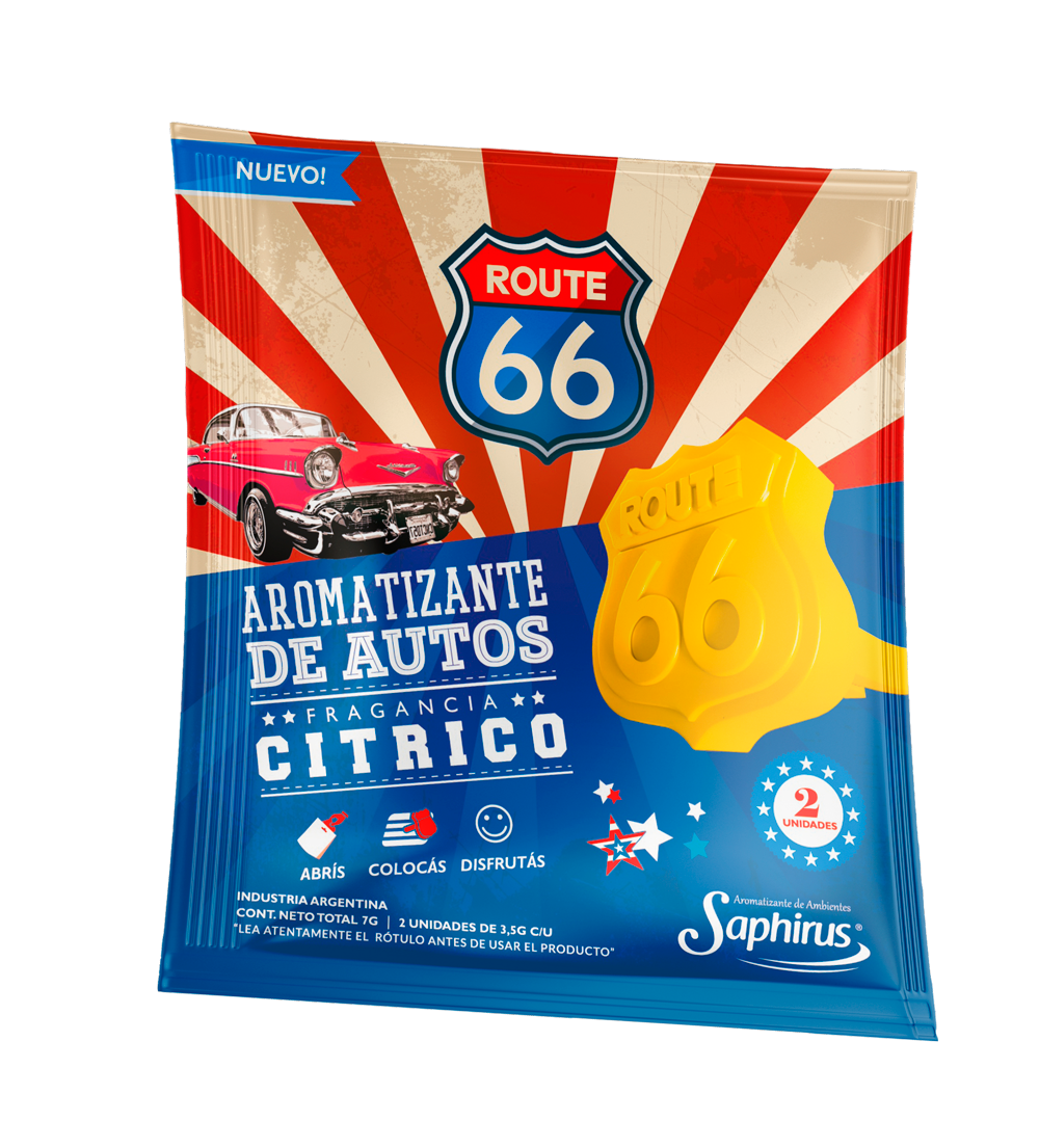 citrico Ruta 66 Perfume para Autos CITRICO - Imagen 1