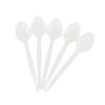 CUCHARITAS PLASTICAS X 1000 U COLOR BLAN
