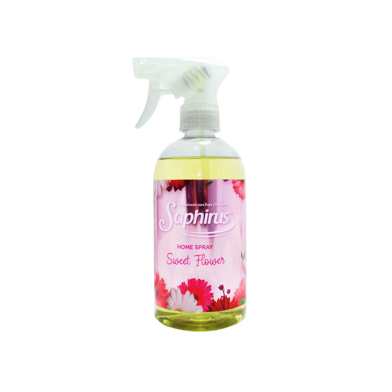 homespray-sweetflower HOME SPRAY 500 CC SAPHIRUS SWEET FLOWER - Imagen 1
