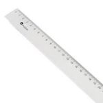 REGLA PIZZINI CRISTAL X 50 CM