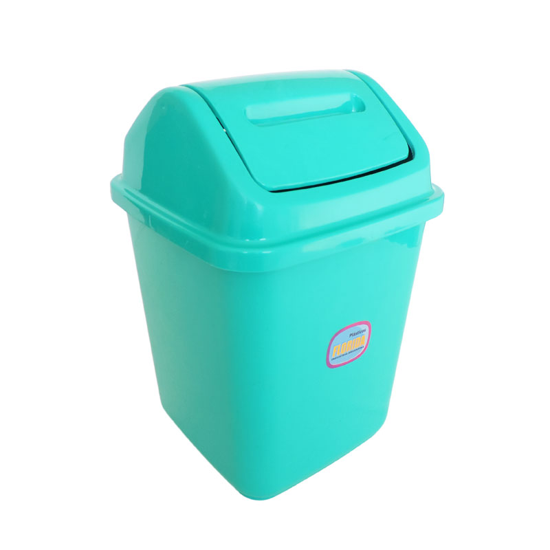 tacho-verde-chico Cesto con Tapa Vaiven 6 L COLORES SURTIDOS - FLORIDA - Imagen 1
