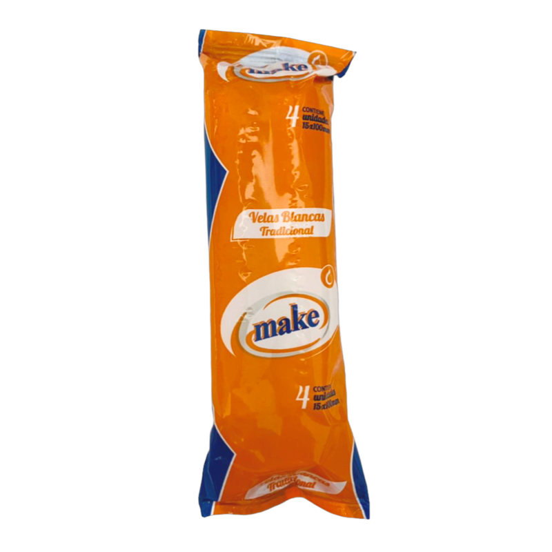 velas-make-x4 VELA MAKE 100 MM X 4 UNIDADES - Imagen 1