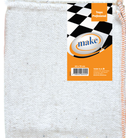 TRAPO DE PISO CONSORCIO MAKE TRAPO DE PISO CONSORCIO MAKE BLANCO 60X70 - Imagen 1