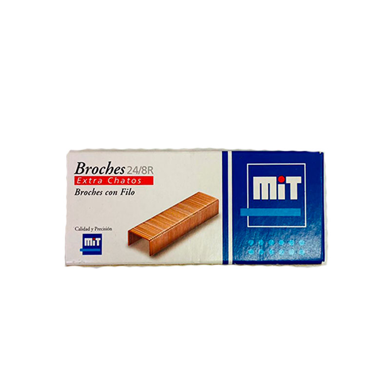 broches-mit-24-8 BROCHES MIT 24/8 X 1000 UNIDADES - Imagen 1