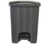 CESTO RESIDUOS C/ PEDAL Y TAPA 18 LITROS - COLOR GRIS - MAKE