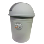 CESTO RESIDUOS TAPA VAIVEN 12 LITROS - COLOR GRIS - MAKE