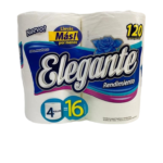 ELEGANTE PAPEL HIGIÉNICO 4X120 METROS 24 UNI  -(901)