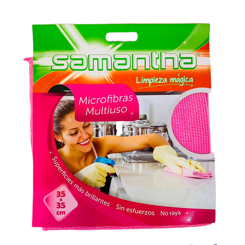 microfibras-multiuso-rosa PAÑO MICROFIBRA MULTIUSO - SAMANTHA - Imagen 1