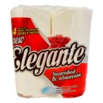 ELEGANTE PAPEL HIGIÉNICO 40 ROLLOS X 20 M  DOBLE HOJA (910)