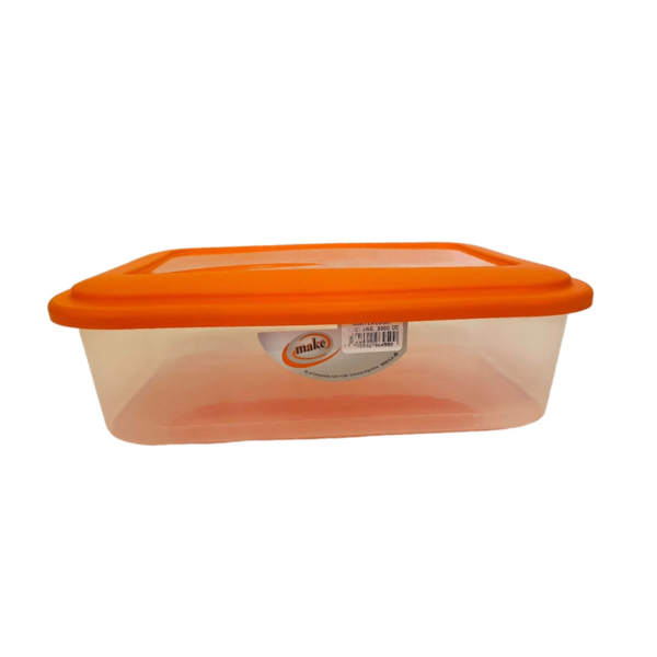CONTENEDOR HERMÉTICO RECTANGULAR MAKE 3300 CC - Imagen 1