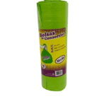 BOLSA GREEN PLAST EN ROLLO 60x90 VERDE x 10  - BULTO: 24 PAQUETES. 