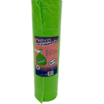 BOLSA GREEN PLAST EN ROLLO 80x110 VERDE x 10  - BULTO: 15 PAQUETES. 