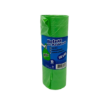BOLSA GREEN PLAST EN ROLLO 50x65 VERDE x 10  - BULTO: 35 PAQUETES. 