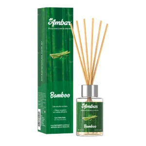 MINI DIFUSOR AROMATICO BAMBOO 60ML AMBAR