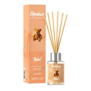 MINI DIFUSOR AROMATICO BEBE 60ML AMBAR