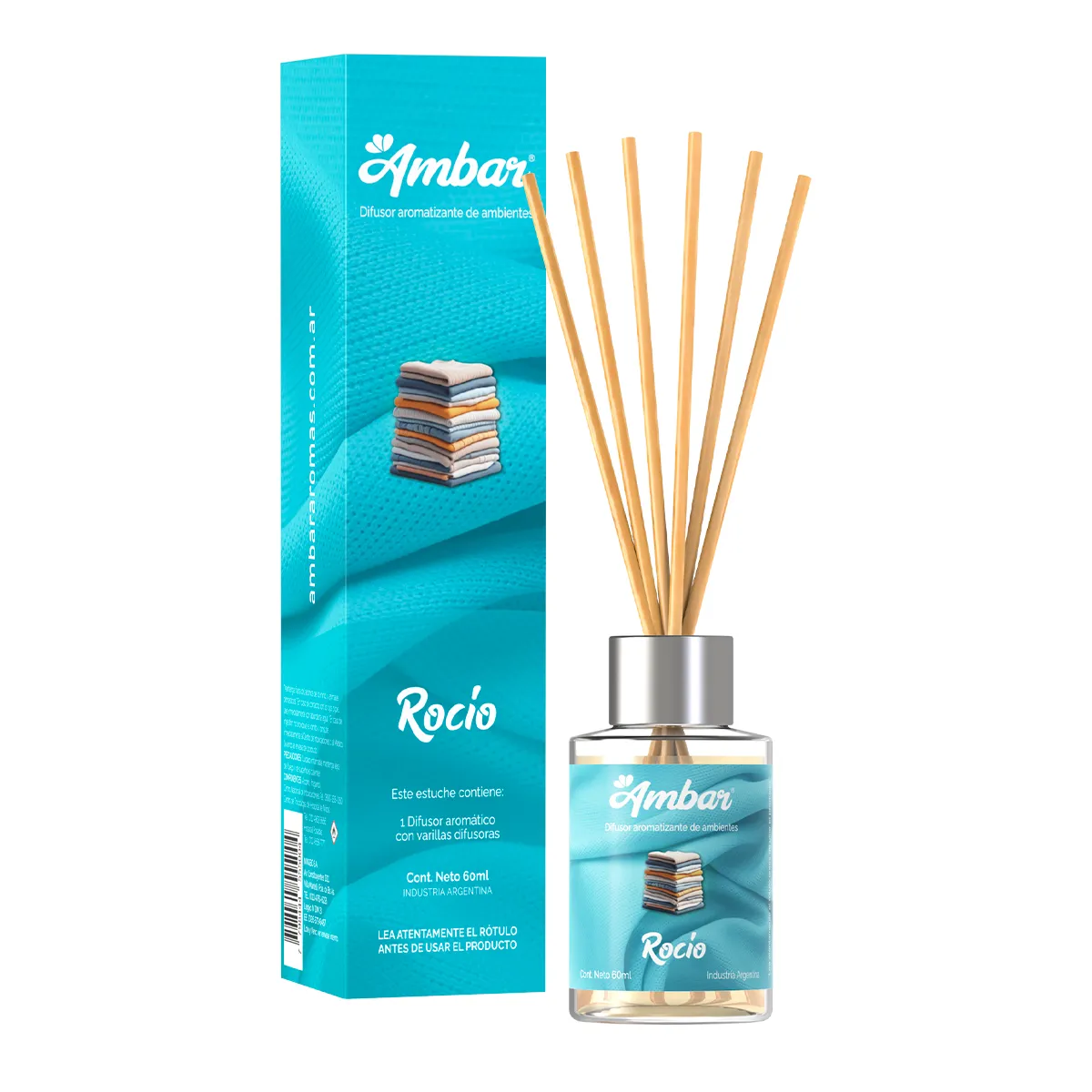 20260714-difusor-mini-rocio-ambar-fb-post.webp a - MINI DIFUSOR AROMATICO ROCIO 60ML AMBAR - Imagen 1