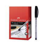 BOLIGRAFO FABER TRILUX 032 M NEGRO X 50U