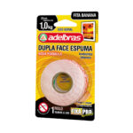 CINTA ADHESIVA BIFAZ ADELBRAS ESPUMA 19X2 MTS